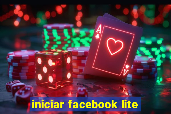 iniciar facebook lite